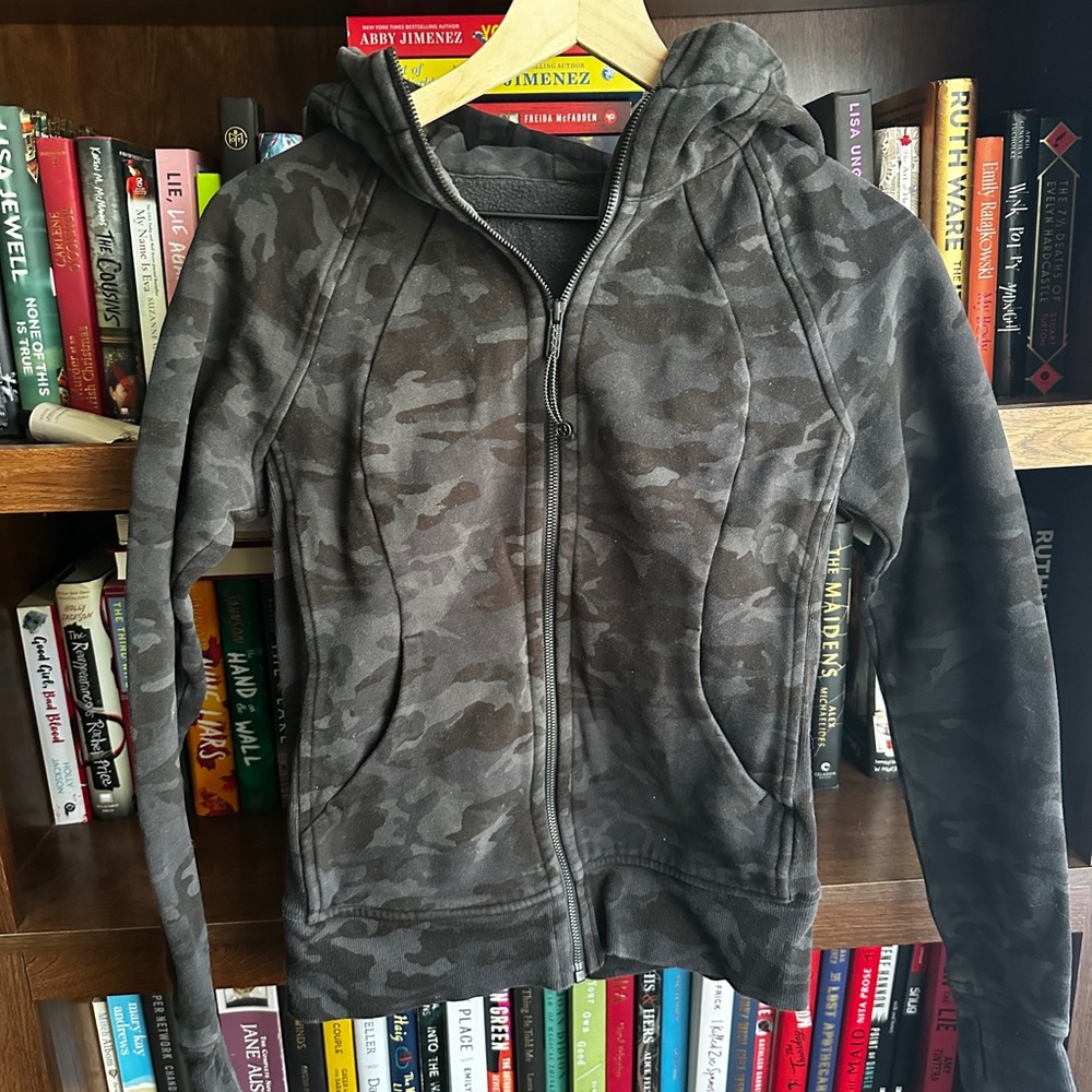 Lululemon Camouflage Zip-Up Hoodie